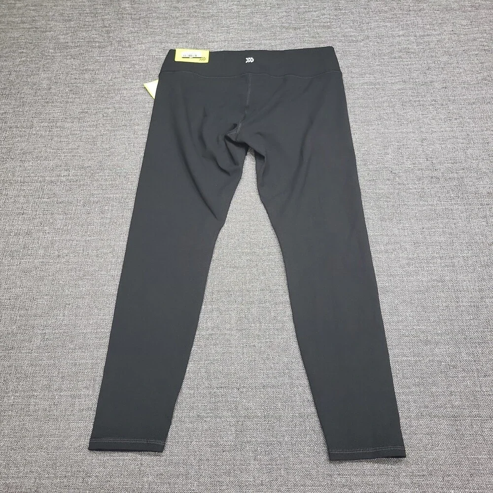 Girls' Pull On Leggings - All in Motion Black Size X-Large 14